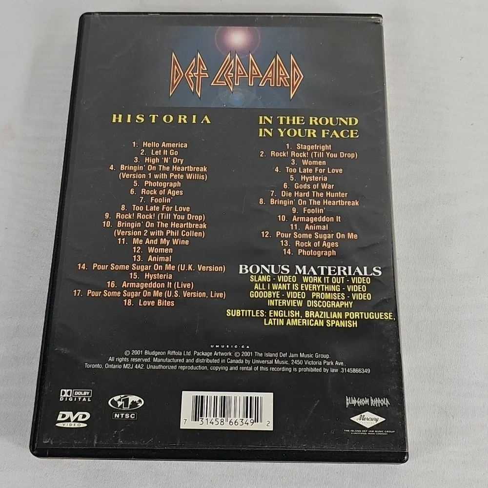 Definitely Leppard In the Round In your Face - Picture 2 of 4